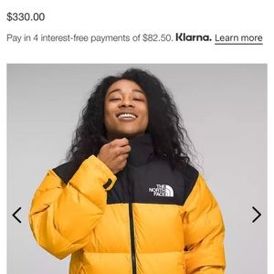 Northface puffer coat